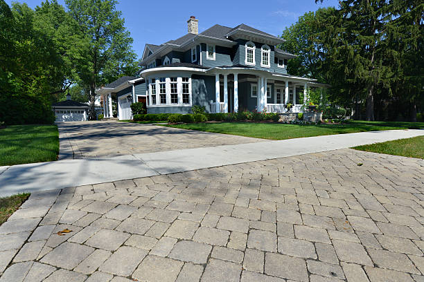 Permeable Paver Driveway in Connell, WA